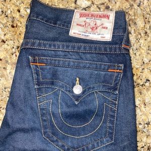 True Religion Mens 33x34 jeans